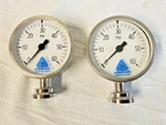 Anderson-negele EK06901100211 Sanitary Pressure Gauge 63MM 3/4" Tri-clamp 60PSI. Fixed Price $165.00.