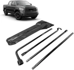 Spare Tire Tool Kit With Jack Handle Wheel Lug Wrench Compatible. Fixed Price $26.99.