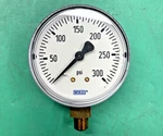 Nos Wika Pressure Gauge 2.5'' 0-300PSI 1/8'' Npt Brass Bottom Mount Ships Free. Fixed Price $39.98.