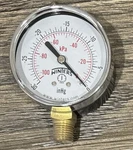 Lot Of New Winters PEM210 Gauge,pressure, 2.5 1/4 Npt Btm 0-30 Vac/kpa. Fixed Price $12.95.