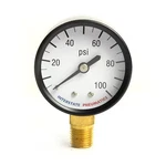 Interstate Pneumatics G2012-100 Regular Air Pressure Gauge Psi Inch. Fixed Price $14.55.