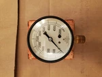 Marsh Instrument Company Pressure Gauge J4882E 2.5 1/4BM 5000 Dpsr. Fixed Price $35.00.
