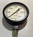 Marsh 3000 Psi Pressure Gauge Oil Gas Wellhead Xmas Tree Usa. Fixed Price $67.00.