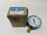 Noshok 25.200 100INH20 Pressure Gauge 1/4" Bottom Conn.. Fixed Price $18.95.