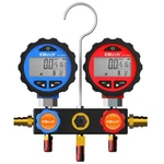 Elitech DMG-3 Ac Manifold Gauge Refrigerant Pressure Set 2 Way With Hoses. Fixed Price $185.00.
