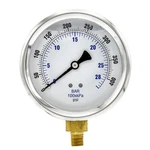 Pic Gauges 201L-404I Pressure GAUGE,LIQUID,4 IN.,400 Psi 20TV53. Fixed Price $60.47.