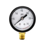 Pressure Gauge 0-30 Psi 1.5" Diameter 1/8" Npt Bottom Mount G2001-030. Fixed Price $9.67.