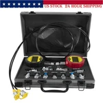 700BAR Digital Hydraulic Pressure Test Kit Gauge 9COUPLING 2HOSE For Excavator. Fixed Price $328.99.