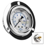 2.5" Liquid Filled Pressure Gauge 0-200 Psi 1/4" Npt Cbm Panel Flush Mount. Fixed Price $30.95.