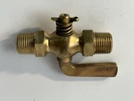 Brass Vintage Nos Plug Valve 5/8" Fitting Shutoff Lunkenheimer. Fixed Price $14.95.