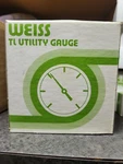 Weiss TL35P 0/200 Psi 1/4" Lm Utility Gauge New Open Box Old Stock 3.5. Fixed Price $7.50.