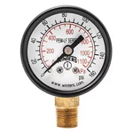 Winters PEM1321LF Lead-free Pressure Gauge, To 160 Psi, 1/2 Dial, 1/8. Fixed Price $14.79.