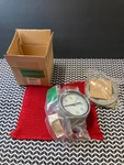 Weskler 1/2 Gauge 0-600 Psi DA24-3PMP-RWBO Military Steampunk. Fixed Price $20.00.