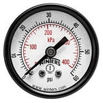 Winters 1-1/2 Inch Dial Size, Economy Utility Dry Pressure Gauge, 0/60 Psi/kpa. Fixed Price $17.08.