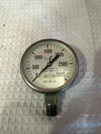 Matheson Co. 22025-1 Gas Air Pressure Gauge 0-3000 Psi. Fixed Price $14.99.