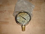 2-1/2" Vacuum Pressure Gauge S.s. Case, 1/4"NPT, Bottom Mnt. -30HG/30PSI. Fixed Price $12.00.