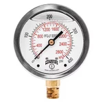 Winters PFQ817LF Lead-free Pressure Gauge, To 400 Psi, 1/2 Dial, 1/4. Fixed Price $22.89.