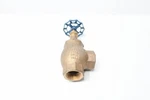 Nibco T-301-W Manual Brass Globe Valve 1-1/4IN Npt. Fixed Price $167.45.