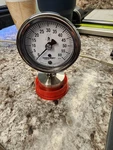 Ashcroft 74-07 A3 Sanitary 1-1/2 60PSI Pressure Gauge. Fixed Price $50.00.