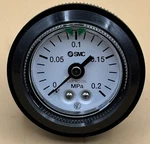 Smc G46E-2-02M-C Pressure Gauge/with Limit Indicator. Fixed Price $25.00.