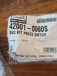 Pentair Sta-rite Water Pressure Switch 42001-0060S. Fixed Price $48.00.