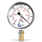 2.5" Liquid Filled Vacuum Pressure Gauge -30HG/0 -1BAR, S.s Case Brass Lower. Fixed Price $12.98.