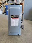 Square D222N 60 Amp 240V Fusible Type 1 3PH Safety Switch Disconnect. Fixed Price $66.46.