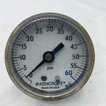 Ashcroft 595-05 60 Psi Pressure Gauge. Fixed Price $18.32.