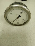 Wika Manometer KI.1, Pressure Display 0-16 Bar Din 16007. Fixed Price $45.99.