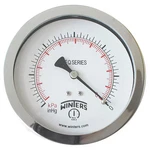 Industrial Pressure Gauge, To 100 Psi, 1/4 Npt, Center Back Location. Fixed Price $43.82.