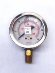 New Noshok Pressure Gage P/n 25-901-30 Psi/kpa 1/4 Npt Stainless/brass. Fixed Price $39.99.