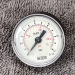 Wika 837-1 Pressure Gauge 0-170PSIG (0-12BAR) Class 2.5 Nos Open Box. Fixed Price $84.95.