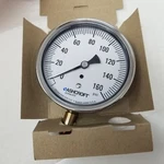 Industrial Pressure Gauge Corrosion Resistant 160 Psi 3.5" Dial Bottom. Fixed Price $24.95.