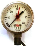 Span Stainless Steel Pressure Gauge 0-60 Psi. Fixed Price $60.00.