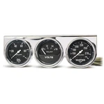 Autometer Gauge Kit Console 5/8 Water Temp Voltmeter Oil Psi 2399. Fixed Price $134.98.
