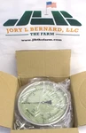 Ashcroft, 160-T6500SL04L400#, 6" Face Pressure Gauge, Glycerin Fill, 1/2", Nos. Fixed Price $215.00.