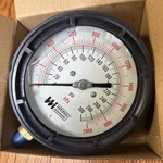 Weiss Instruments Process Pressure Gauge 5" LF4UGY1-300-4L Glycerine Filled New. Fixed Price $75.00.