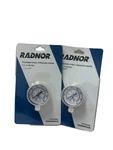 Radnor Polished Steel Pressure Gauge 1.5" X 100 Psi 64003426 Pack Of New. Fixed Price $25.49.