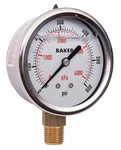 Baker AVNC-600P Pressure Gauge, To Psi. Fixed Price $17.00.