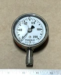 Weksler BY12YPH4LW 2.5" Glycerine Pressure Gauge 0-200 Psi 1/4 Npt Nos. Fixed Price $34.99.