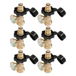 Lablt 6PCS Propane Gauge Level Indicator Leak Detector Gas Pressure Brass Meter. Fixed Price $43.80.