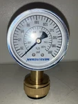 Measureman 0-200 Psi Water Pressure Gauge 2-1/2'' Dial Hose Bib Gaug.... Fixed Price $14.00.