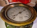 Antique Ashcroft 100 Psi Pressure Heating Gauge Steampunk. Fixed Price $124.29.