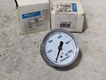 Lot Ashcroft 25W1005H028 Pressure Gauges, 0-1000PSI, Inch, Steel Case. Fixed Price $27.99.