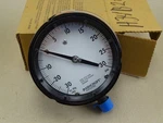 Ashcroft 4.5" DURAGAUGE30IN. Hg Vac GAUGE-30 Psi 1/2, 45-1279SS-04L-30IMV&30#. Fixed Price $59.00.