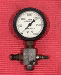 Vintage Jas Marsh 3000 Psi Gauge Greer Hydraulics Inc. Brooklyn, N.y. Usa Rare. Fixed Price $99.99.