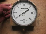 Vintage 5" Pressure Gauge Circa 50'S 60'S H.d. Trerice Co.. Fixed Price $34.99.