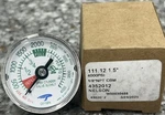 Wika Mechanical Pressure Gauge High Long Stem 111.12 1.5" 4000PSI 1/8". Fixed Price $29.99.