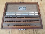 Starrett Webber RS36A1 Piece, Steel, Gage Block Set. Fixed Price $169.99.