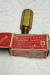 Ashcroft Usa 1/4-1106B Pulsation Dampener 1/4" Brass Vintage W/ Instrut. Sheet. Fixed Price $41.43.